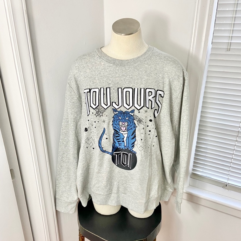 H&M Embroidered Sweatshirt